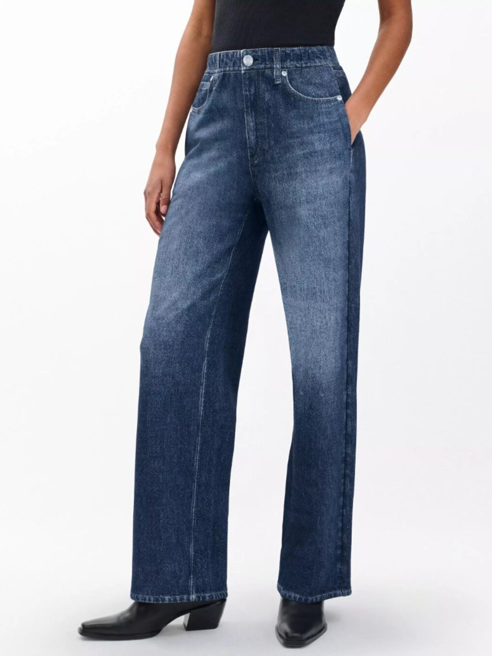 rag & bone rb Miramar Wide-Leg Pants Petra XS - Picture 2 of 9